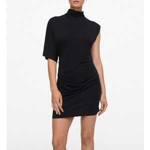Mango black dress